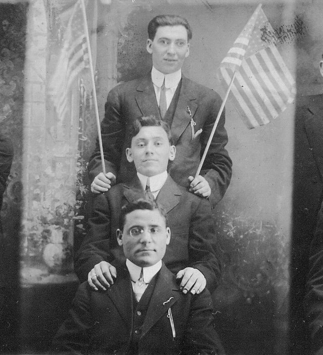 Ben  and Abe Fearer, and Harry Prail, ca. 1913